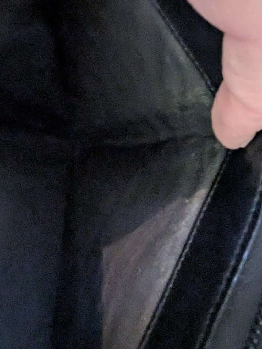 Prada Black with Cream Piping Wallet - Picture 5 of 8